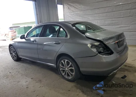 2015 Mercedes-Benz C 300 4Matic from USA, damaged, VIN 55SWF4KB3FU087495